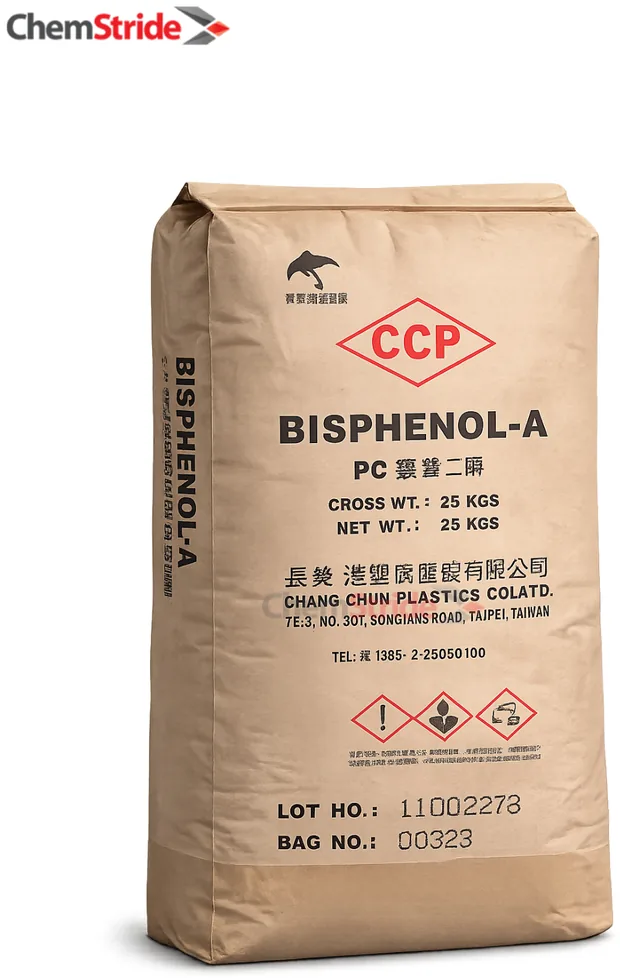Bisphenol A (BPA) CCP packaging as supplied by ChemStride