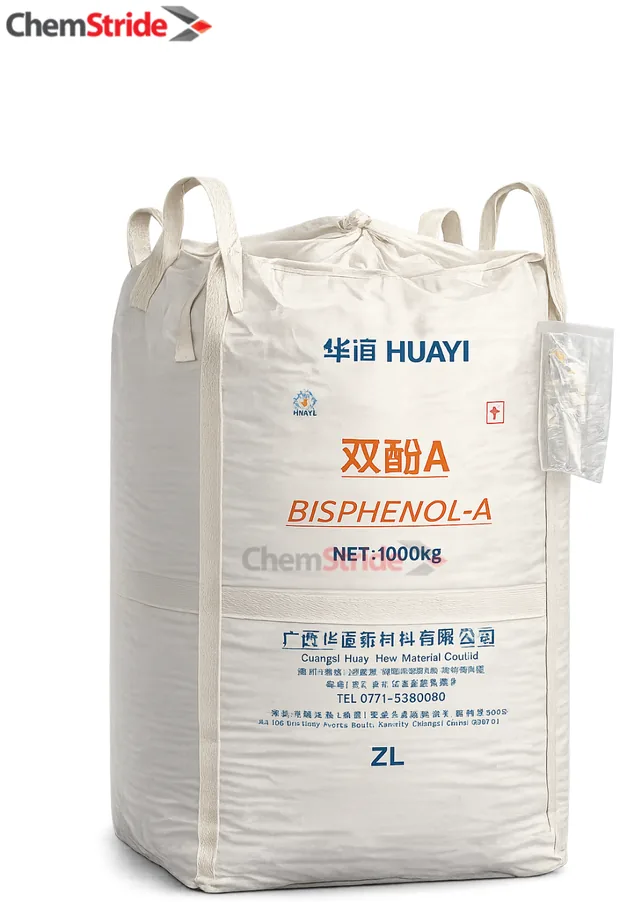 Bisphenol A (BPA) Huayi packaging as supplied by ChemStride