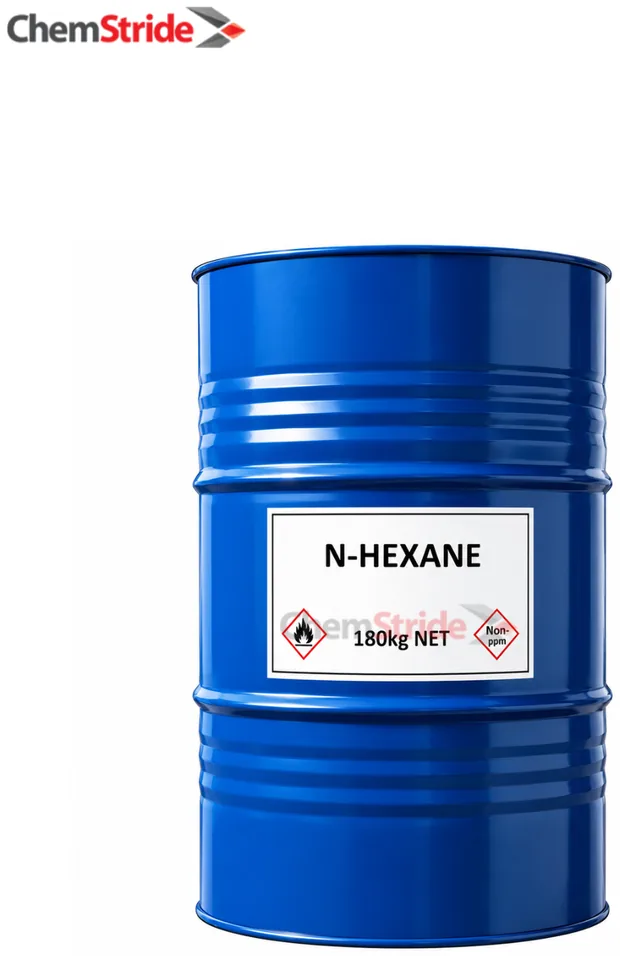 n-Hexane packaging as supplied by ChemStride