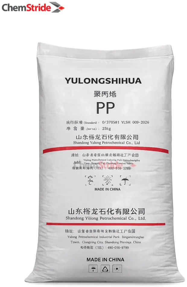 PP Yulongshihua packaging as supplied by ChemStride