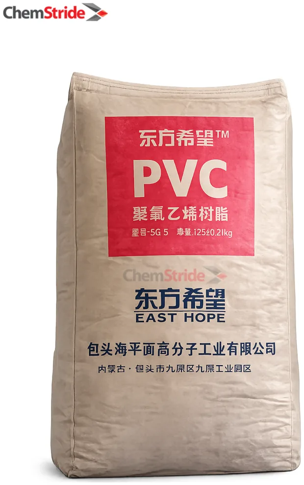 PVC EastHope packaging as supplied by ChemStride