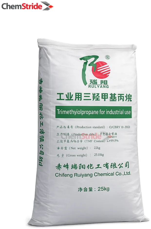 Trimethylolpropane (TMP) Ruiyang packaging as supplied by ChemStride